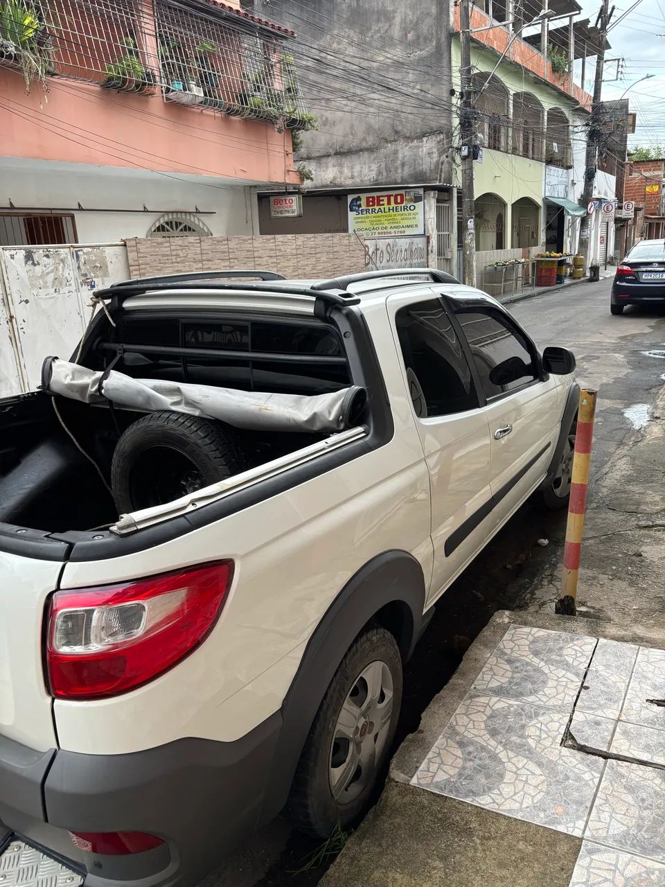 Fiat Strada Working Hard 1.4 Fire Flex 8V CD 2017 - Foto 4