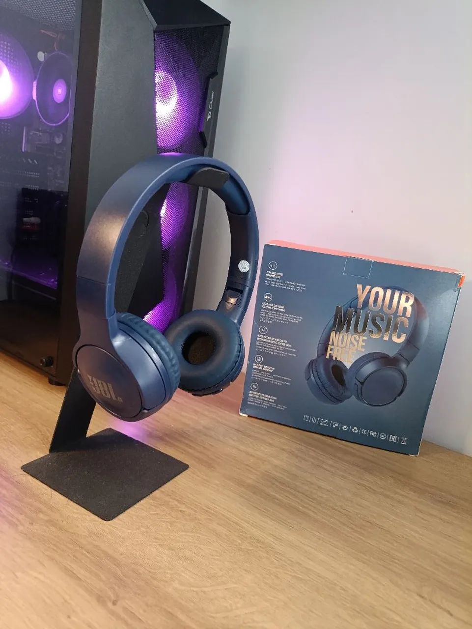Fone JBL Premium azul marinho 