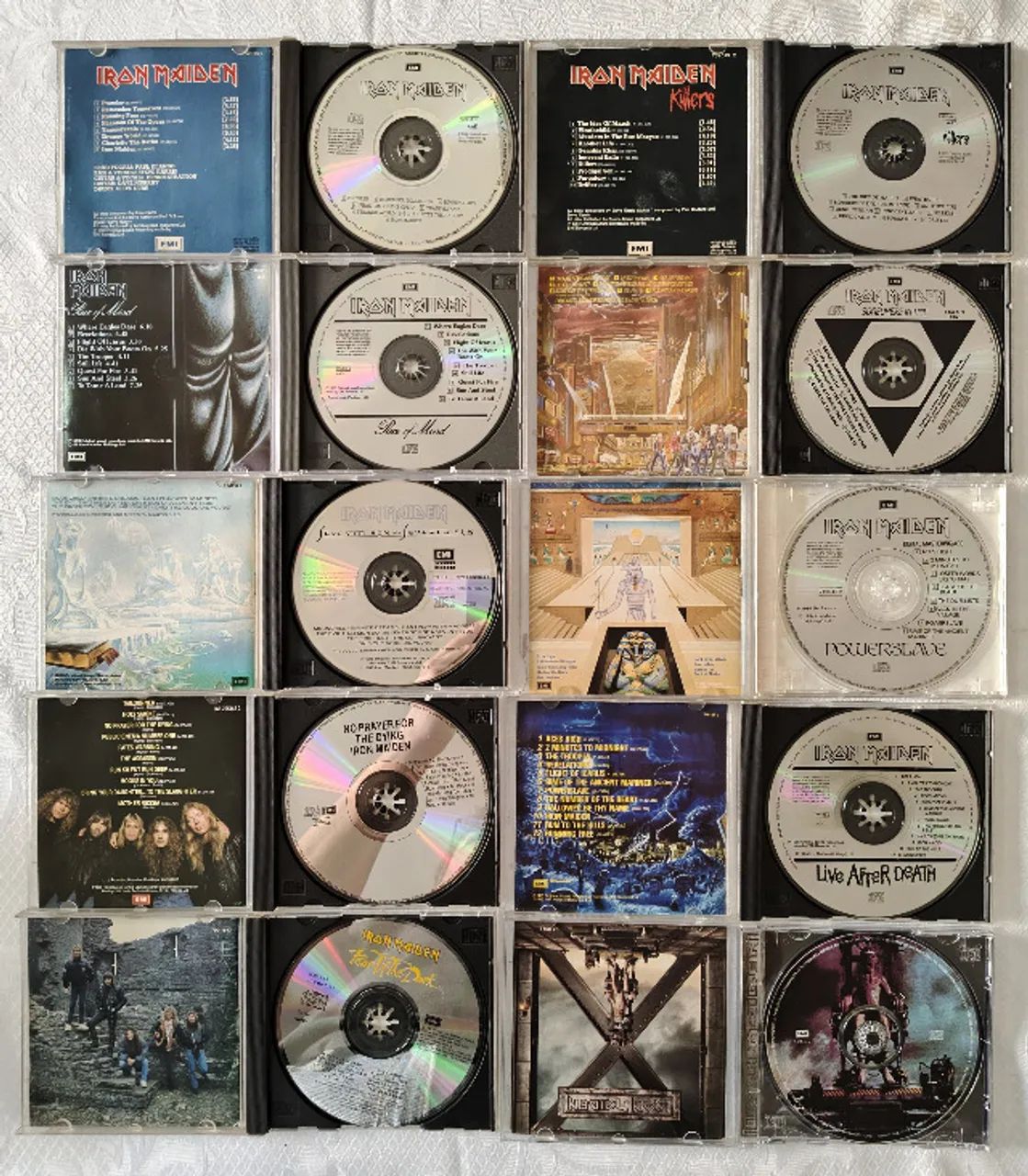 Coleção Iron Maiden - 10 CDs Clássicos - Foto 3