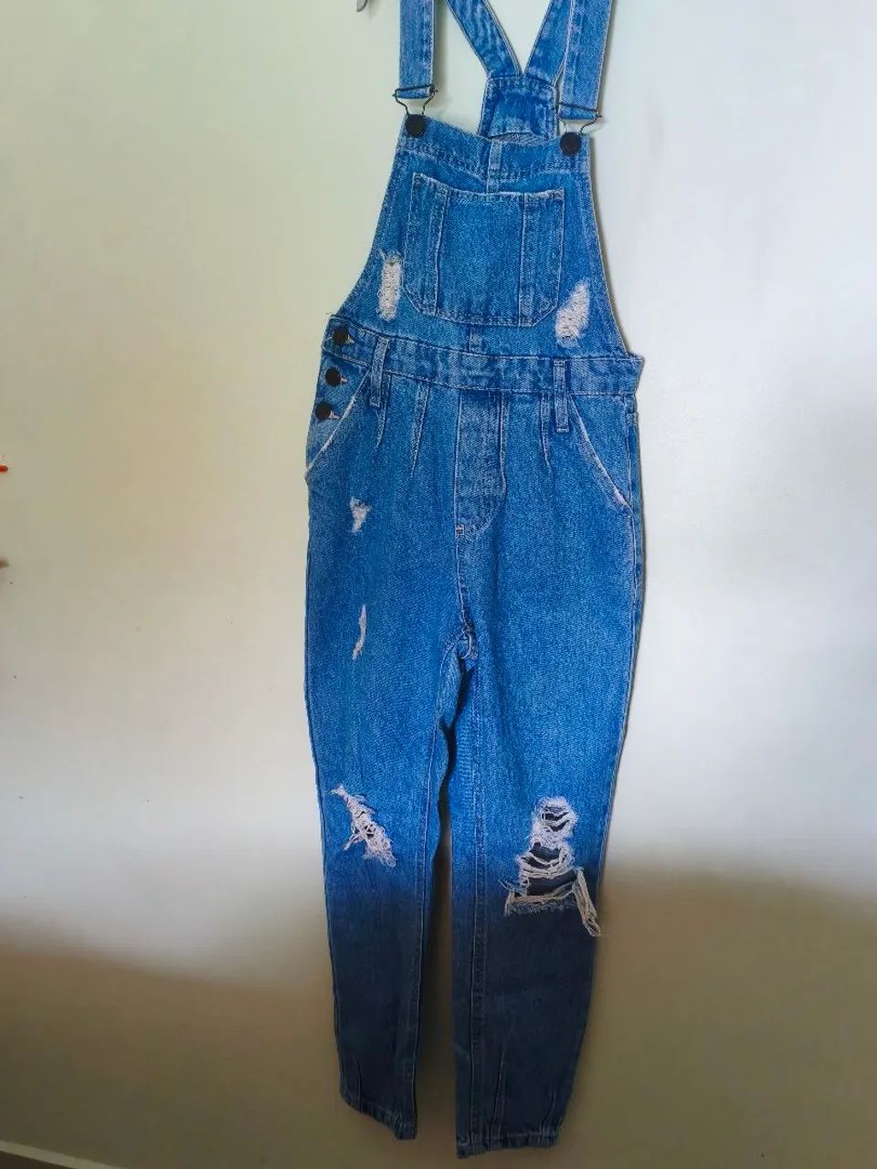 Macacão jeans tam.PP Taco USADO 1X 