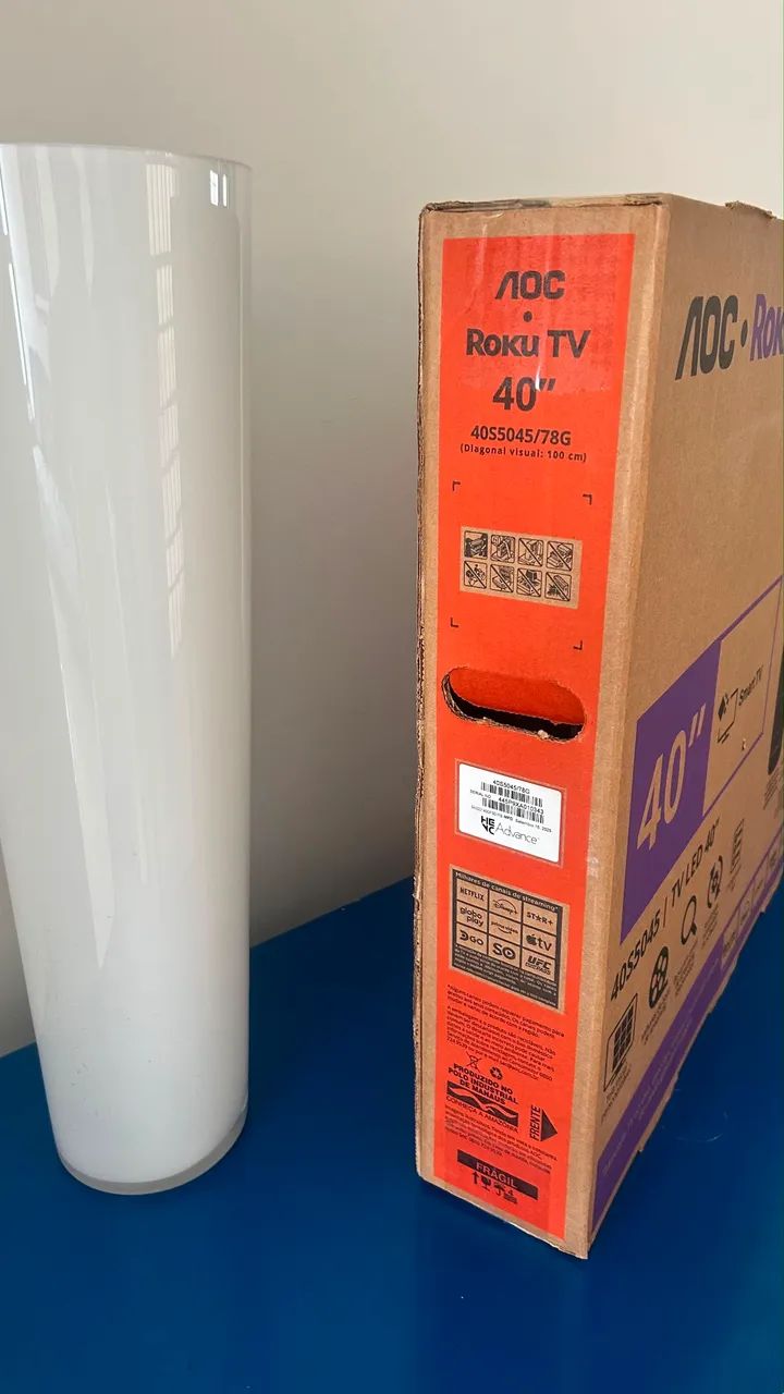 Smart TV AOC Roku TV 40? LED Full HD - Nova na Caixa  - Foto 4