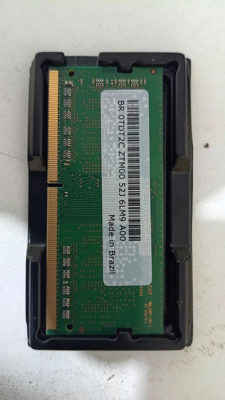 Memória ddr4 8GB para Notebook 