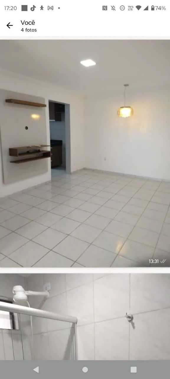 Alugo apt água fria 