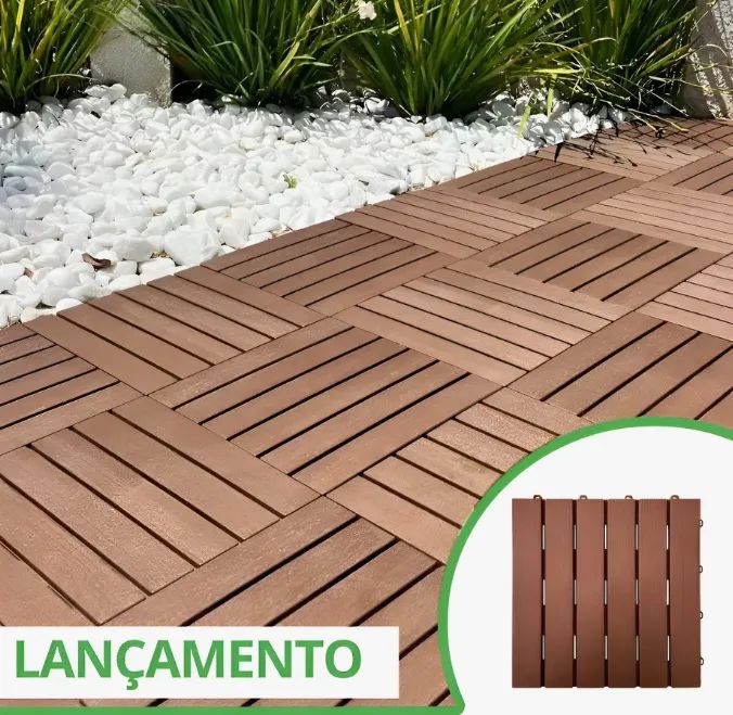 ? Piso Modular Tipo Deck - 260 Placas - Cobre 23 m² - Foto 6