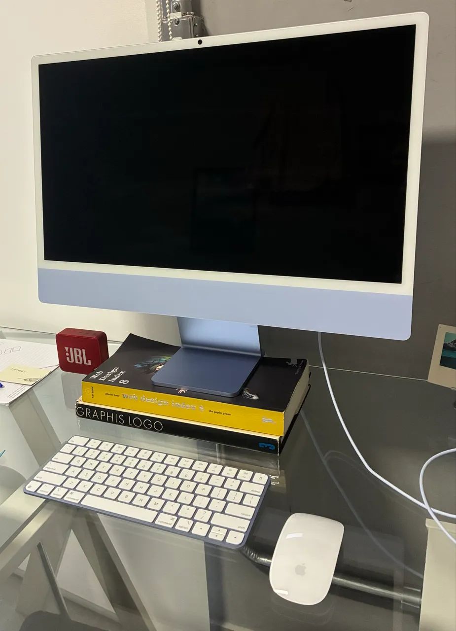  iMac M4 16/256GB 24" Azul - Foto 3