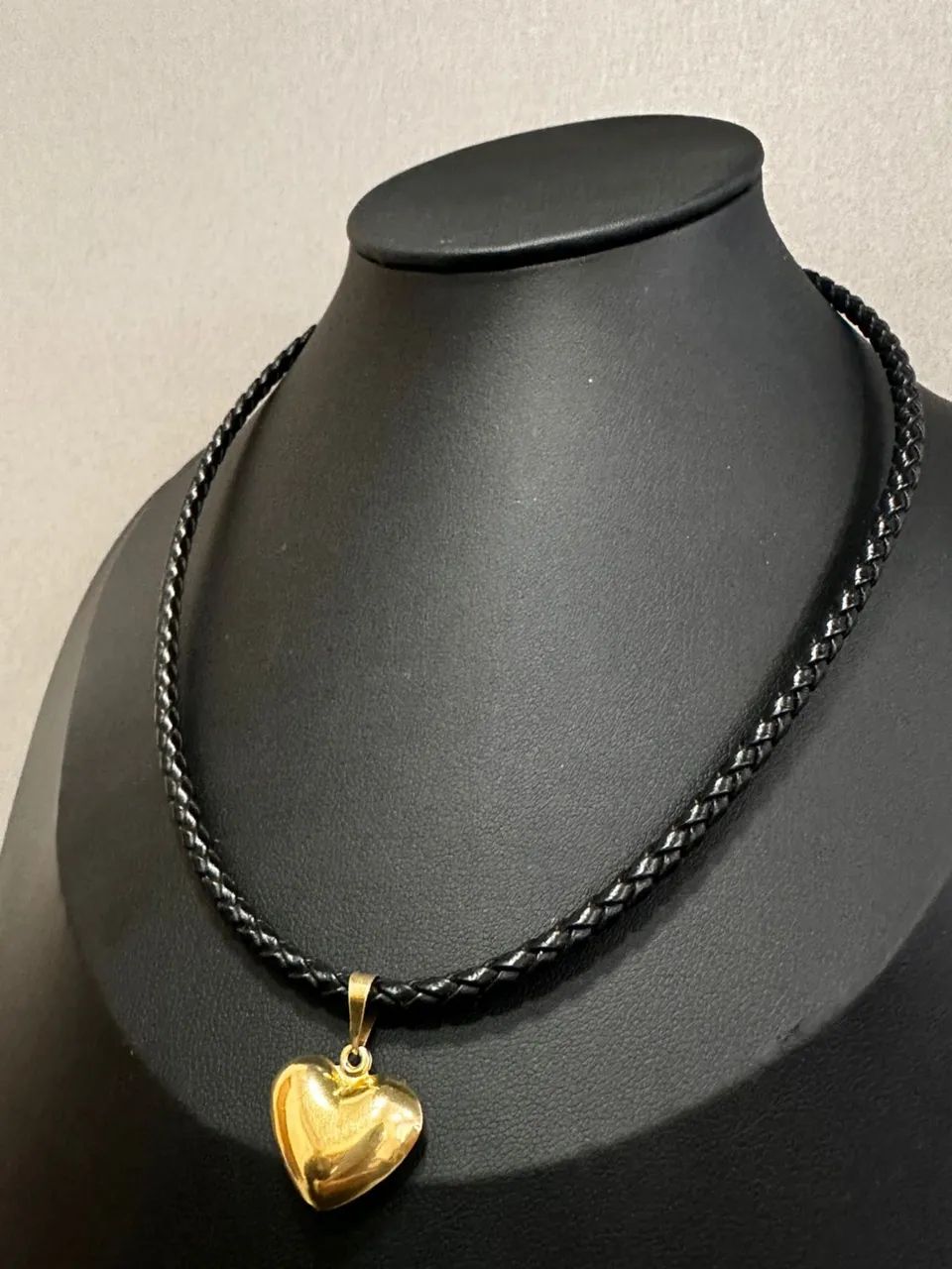 Corrente de Couro e Ouro 18k  - Foto 2