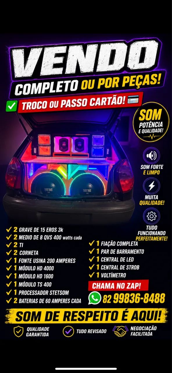 SOM DO PALIO MALA FECHADA  - Foto 3