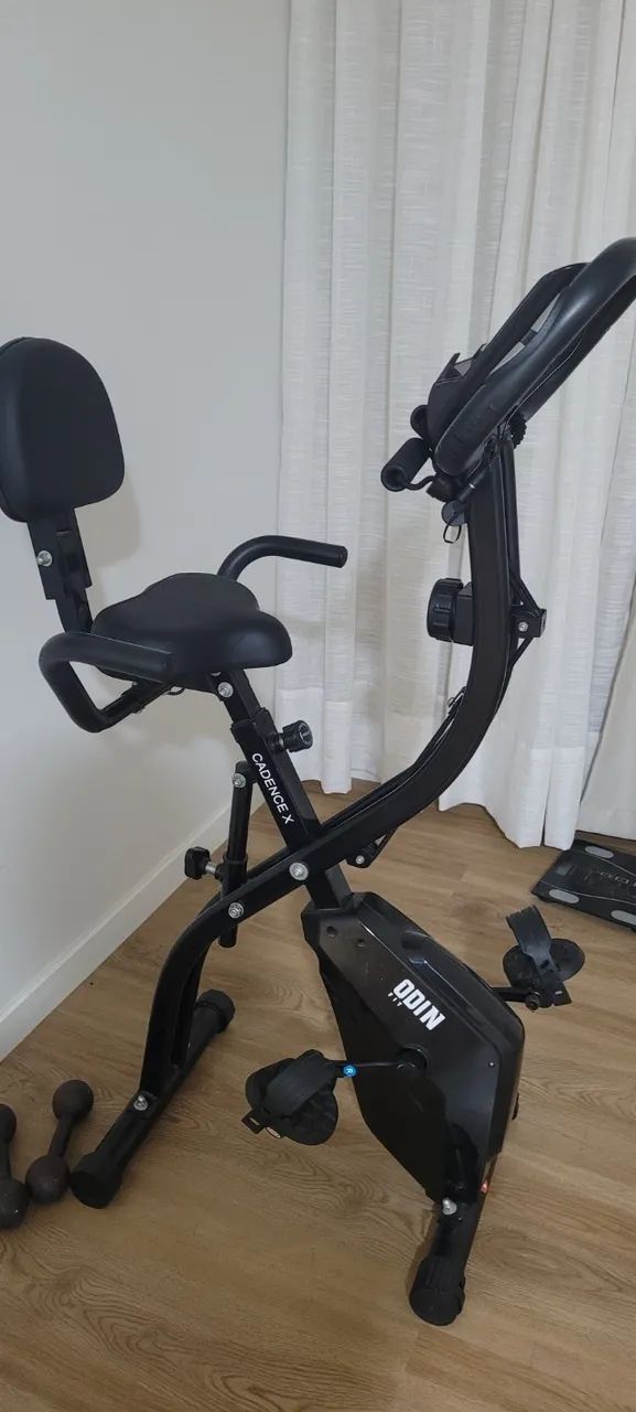 Bicicleta ergometrica dobravel 