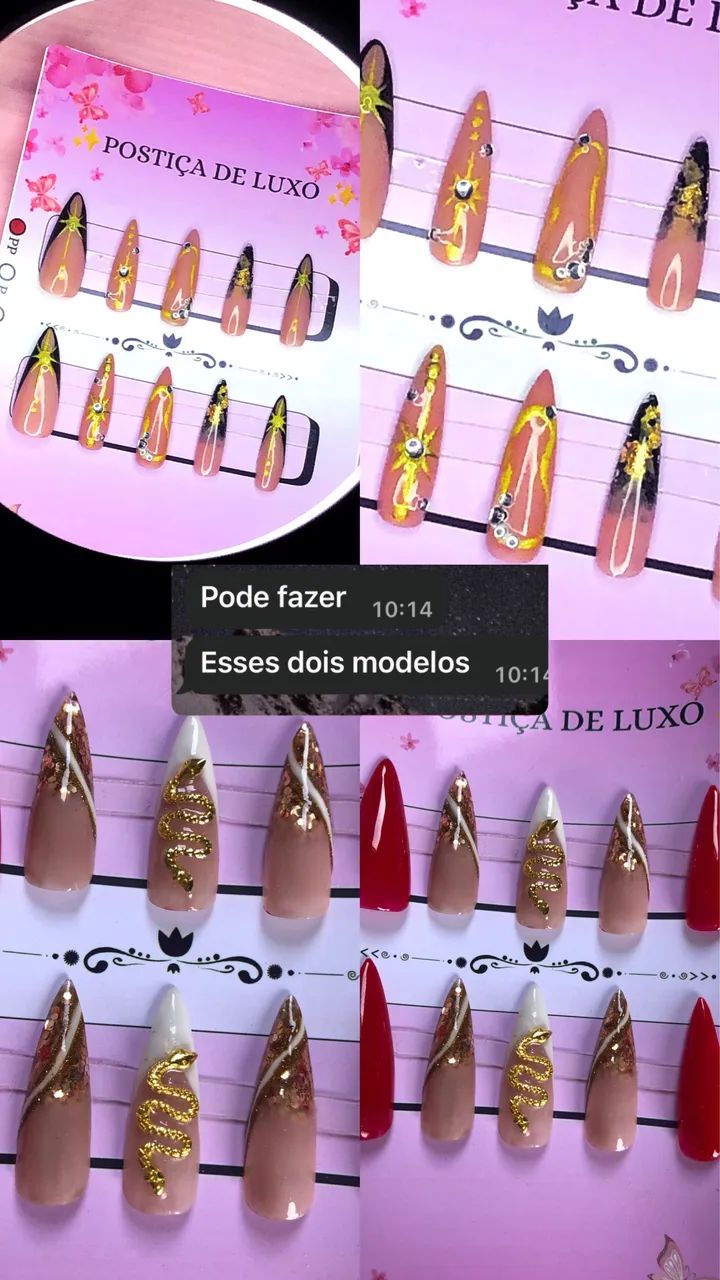 POSTIÇA PERSONALIZADA~SOB ENCOMENDA