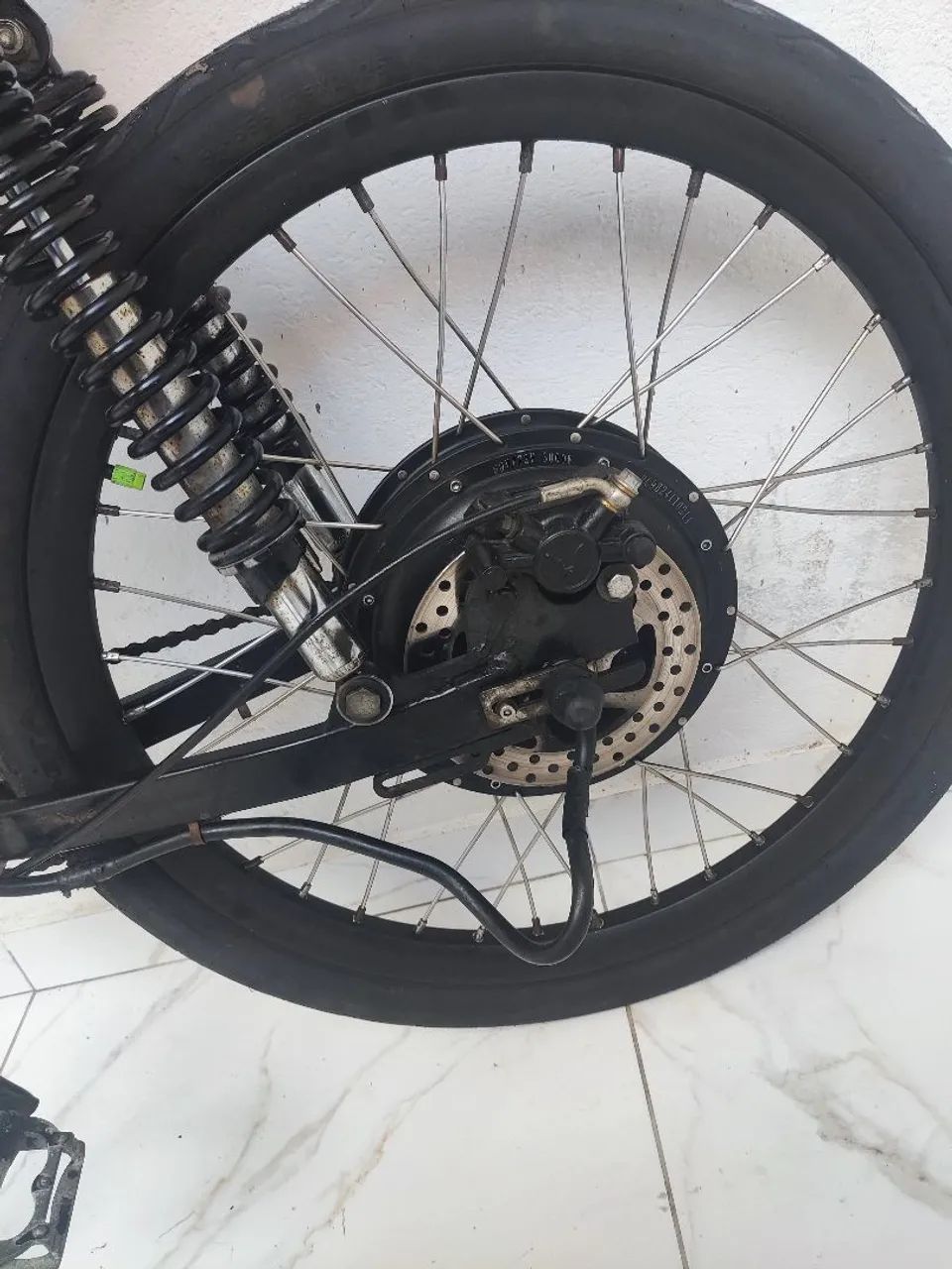 Bicicleta Elétrica 3000w 72v 30Ah - Foto 2