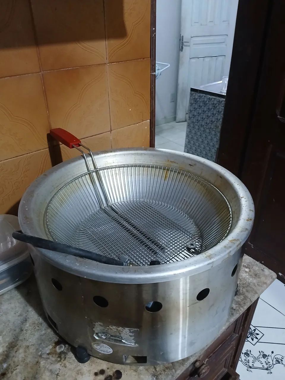 Fritadeira a gas , para batata industrial - Foto 3