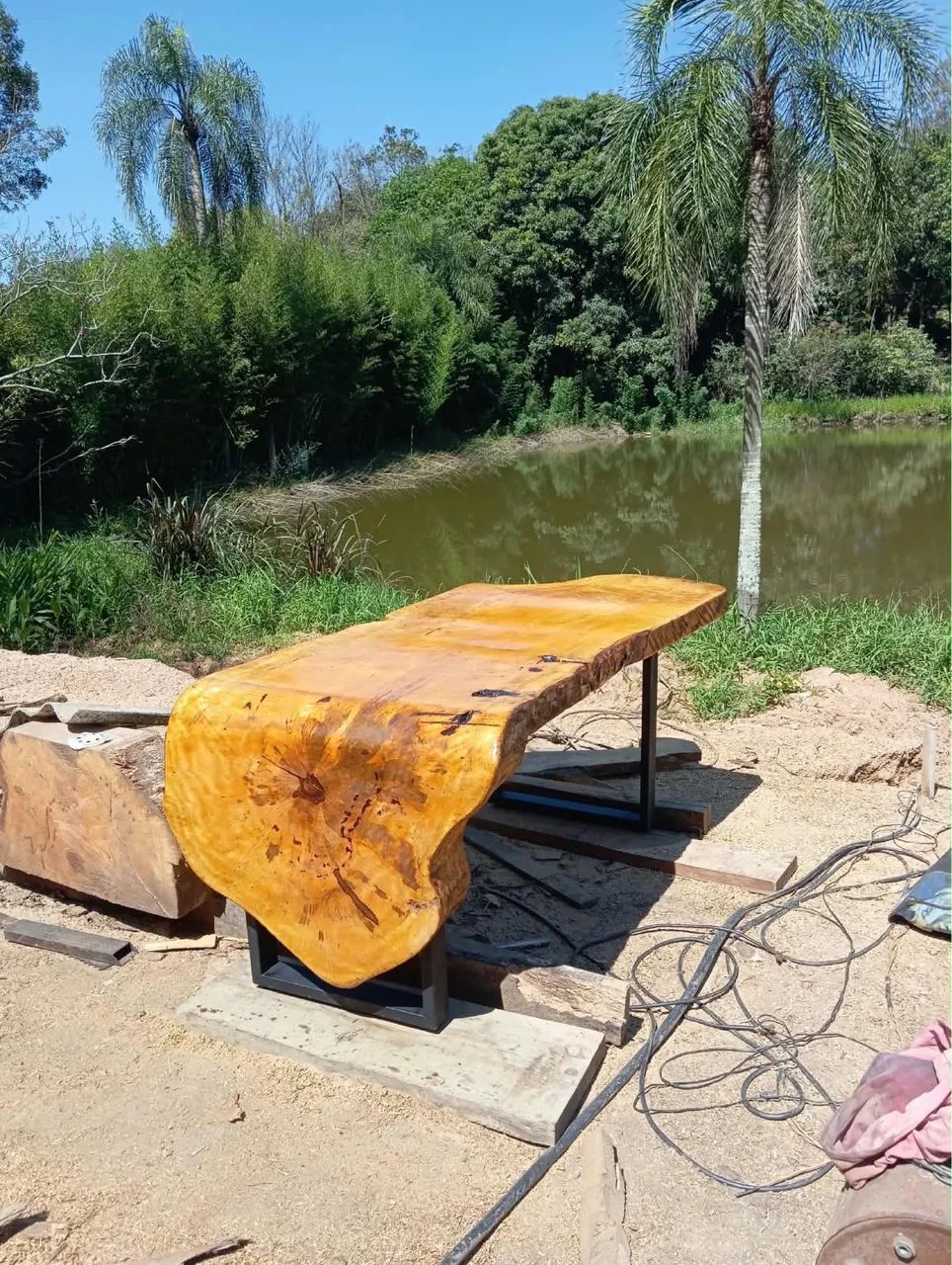 Mesa cascata 1.80 m x 90 cm  - Foto 4