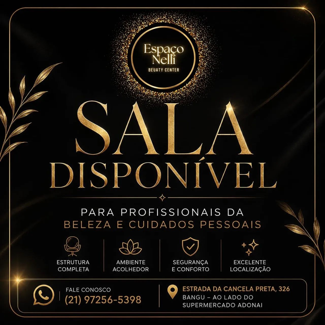 Sala para Locação  em Espaço de Beleza e Cuidados Pessoais