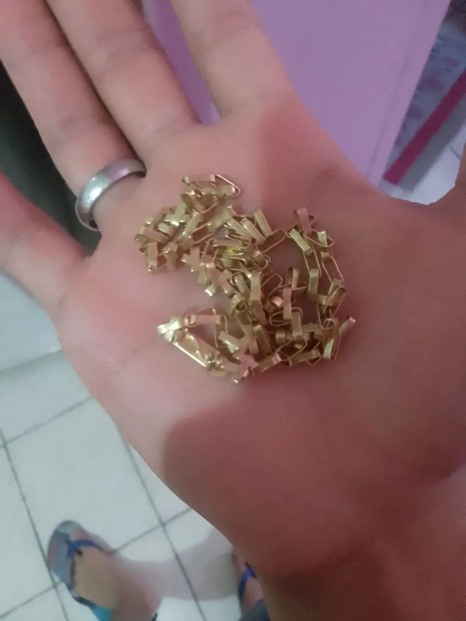 Vendo correntinha de moeda antiga  - Foto 2