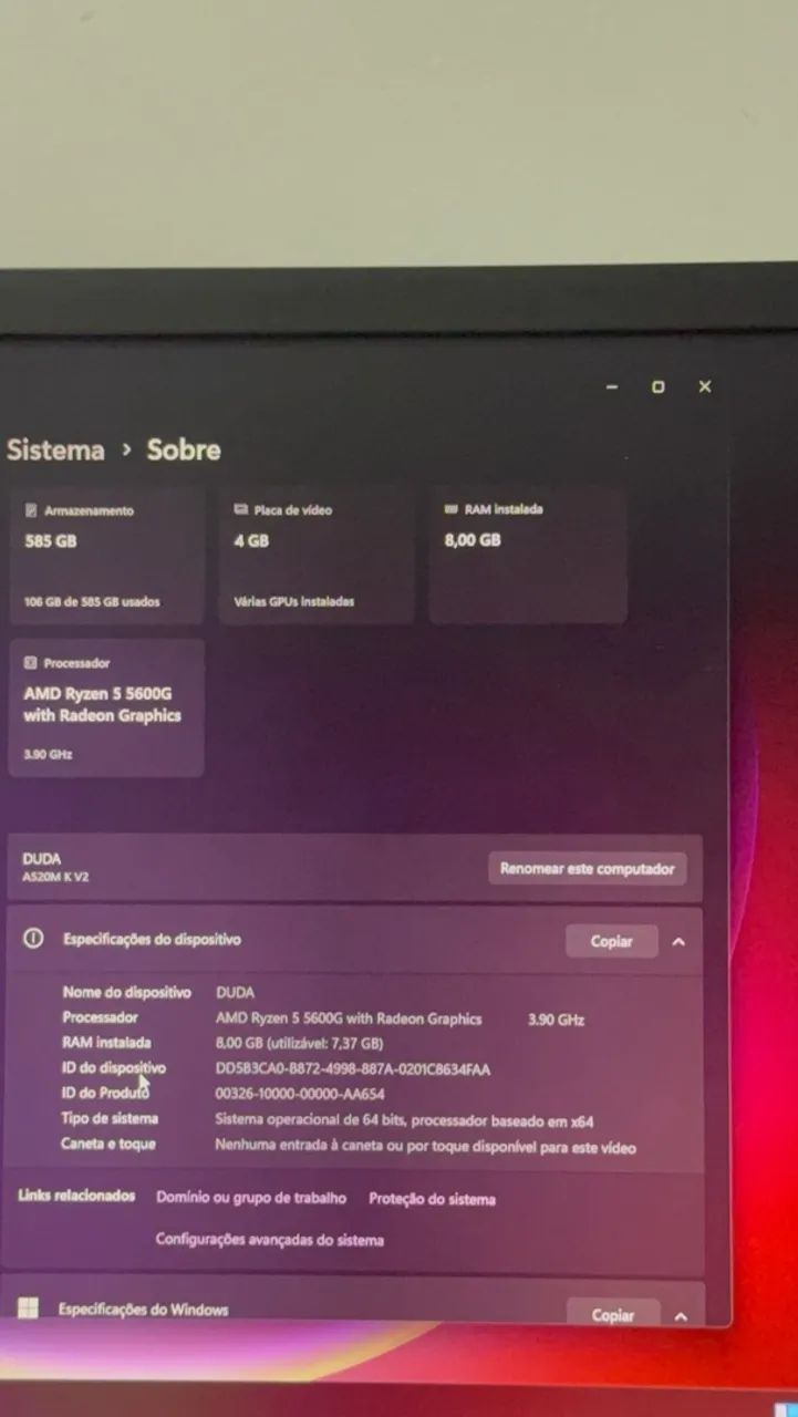 KIT RYZEN 5600G  - Foto 2