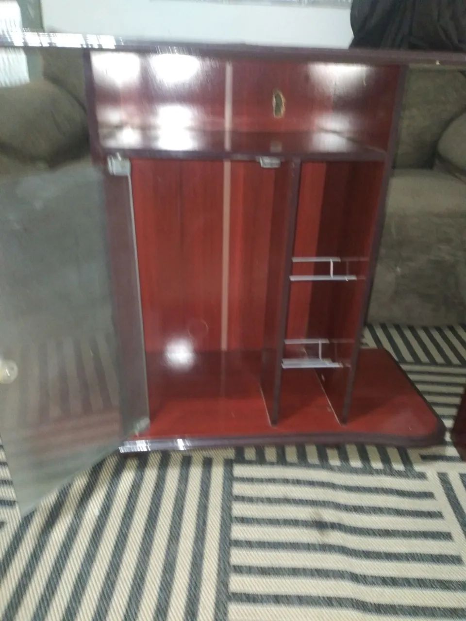 Rack de madeira/vintage  - Foto 2