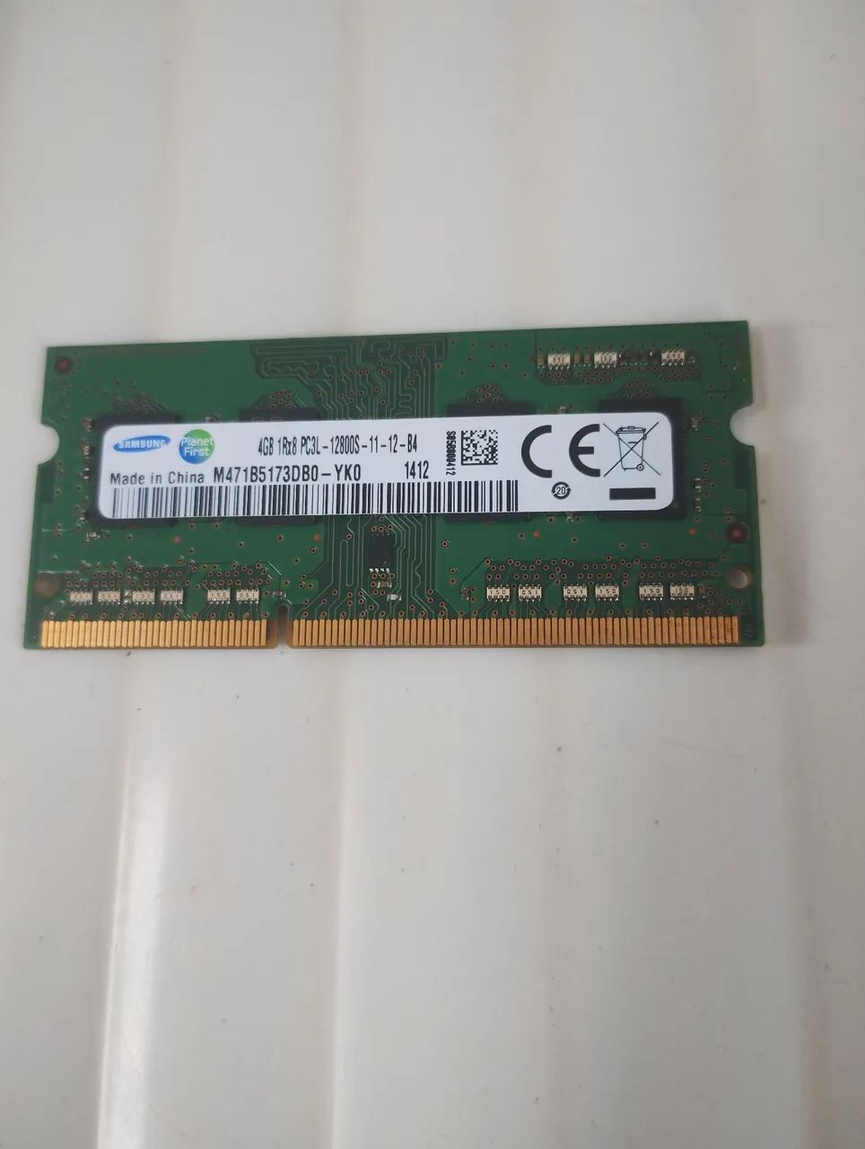 Memória ram Samsung 4gb pc3L 