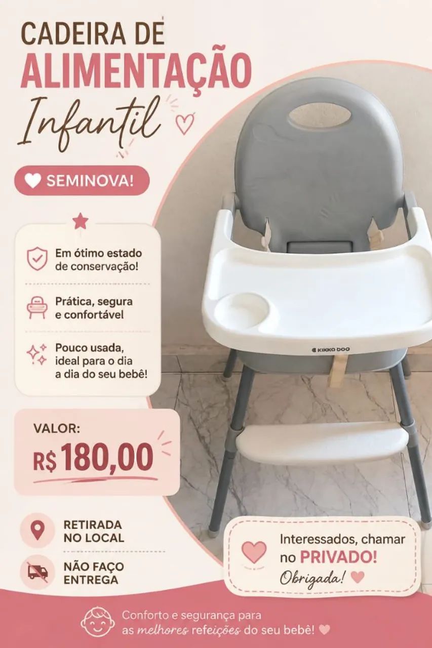 Cadeira de bebê 