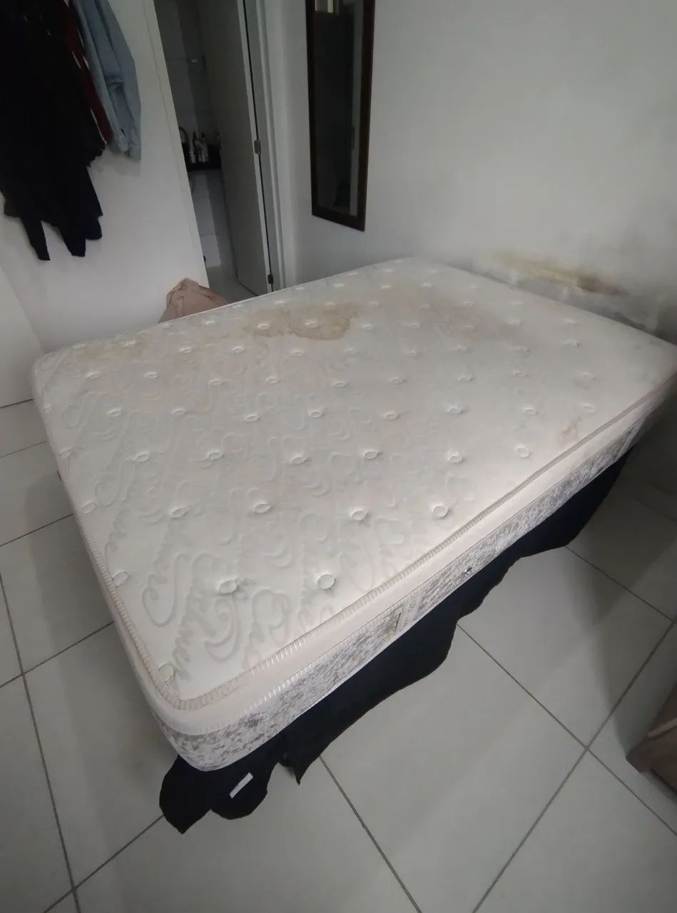 Cama casal box com colchão  - Foto 3