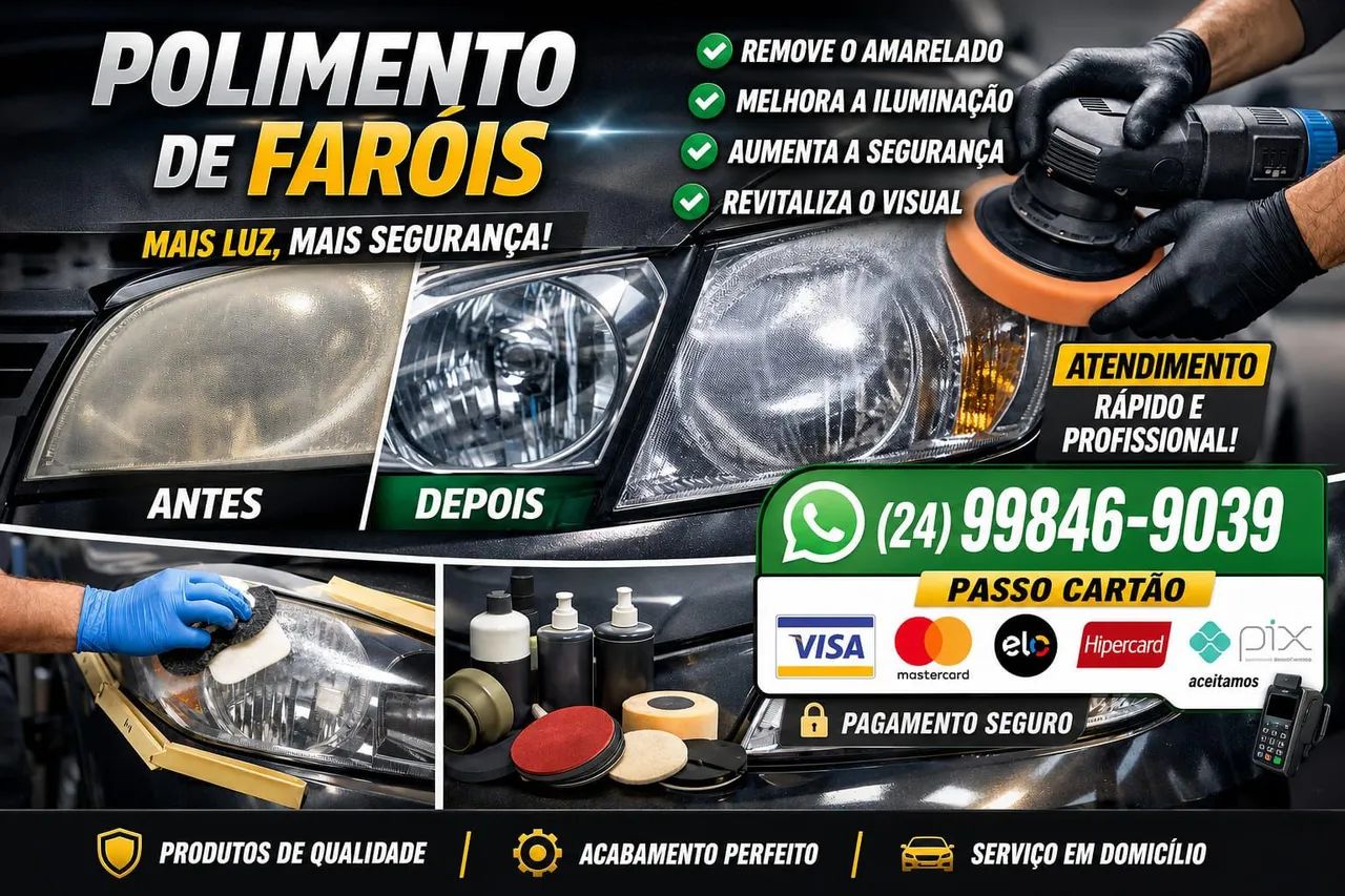 ? POLIMENTO DE FAROL AUTOMOTIVO ?