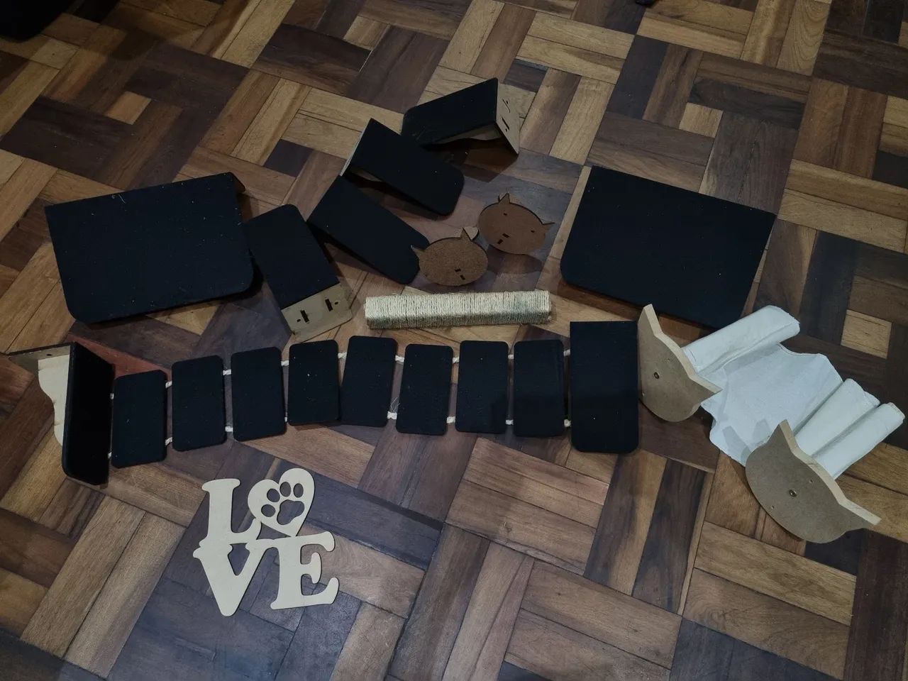 Playground de parede para gatos