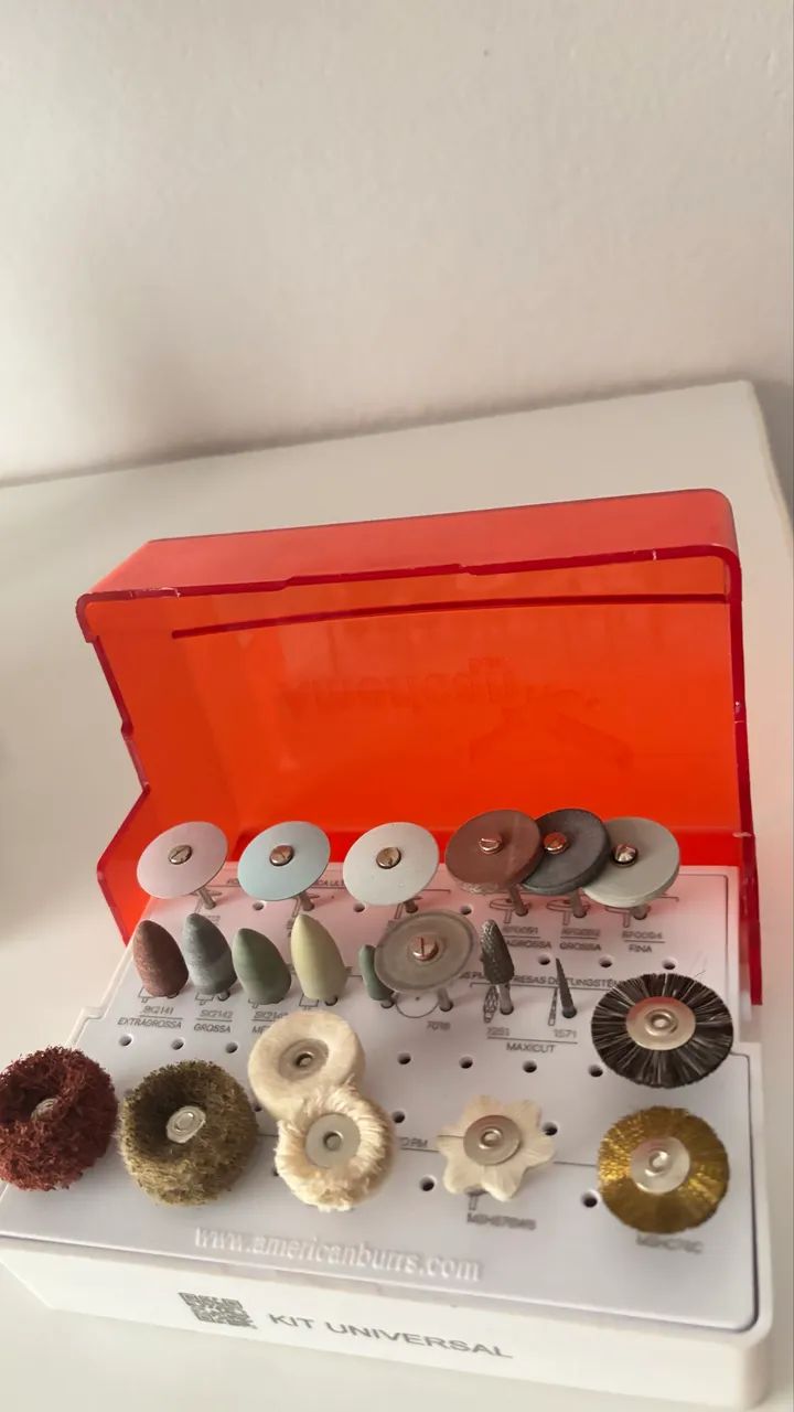 Kit para Acabamento e Polimento Universal  daAmerican Burrs   - Foto 2