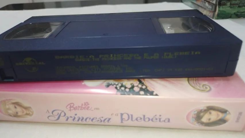 VHS Barbie Em A Princesa E A Plebéia ( 25336 ) - Foto 5