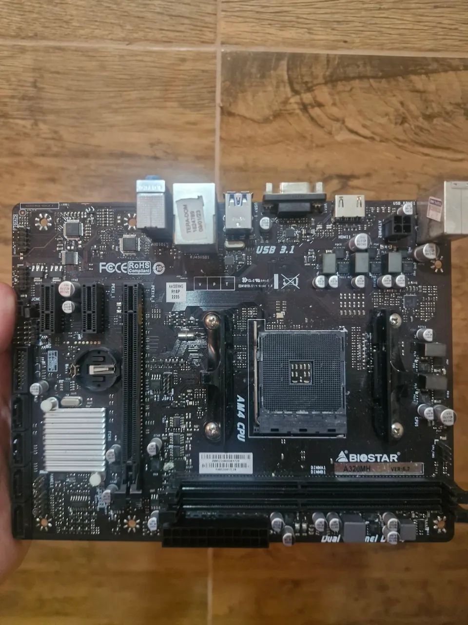 Placa mãe Biostar a320mh - Foto 2