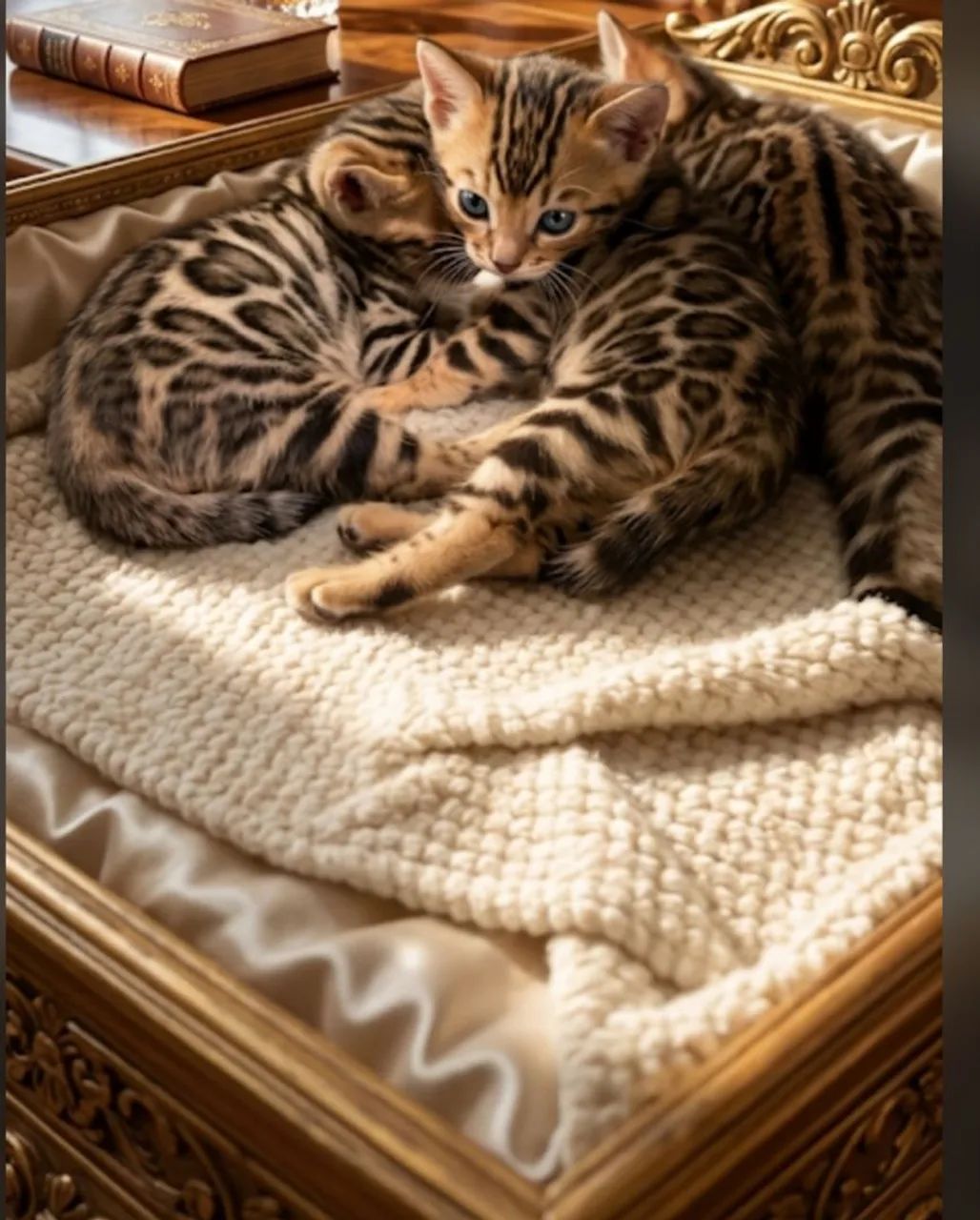 Gatos bengal legítimos 