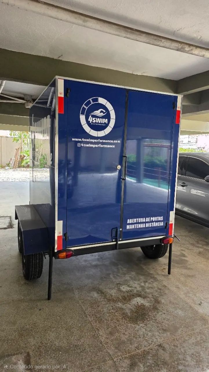 Trailer baú fechado 2 eixos - Foto 4