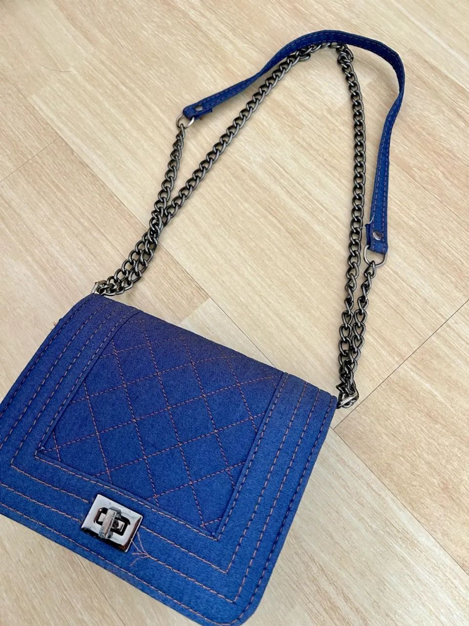 Bolsa Azul de Corrente  - Foto 3