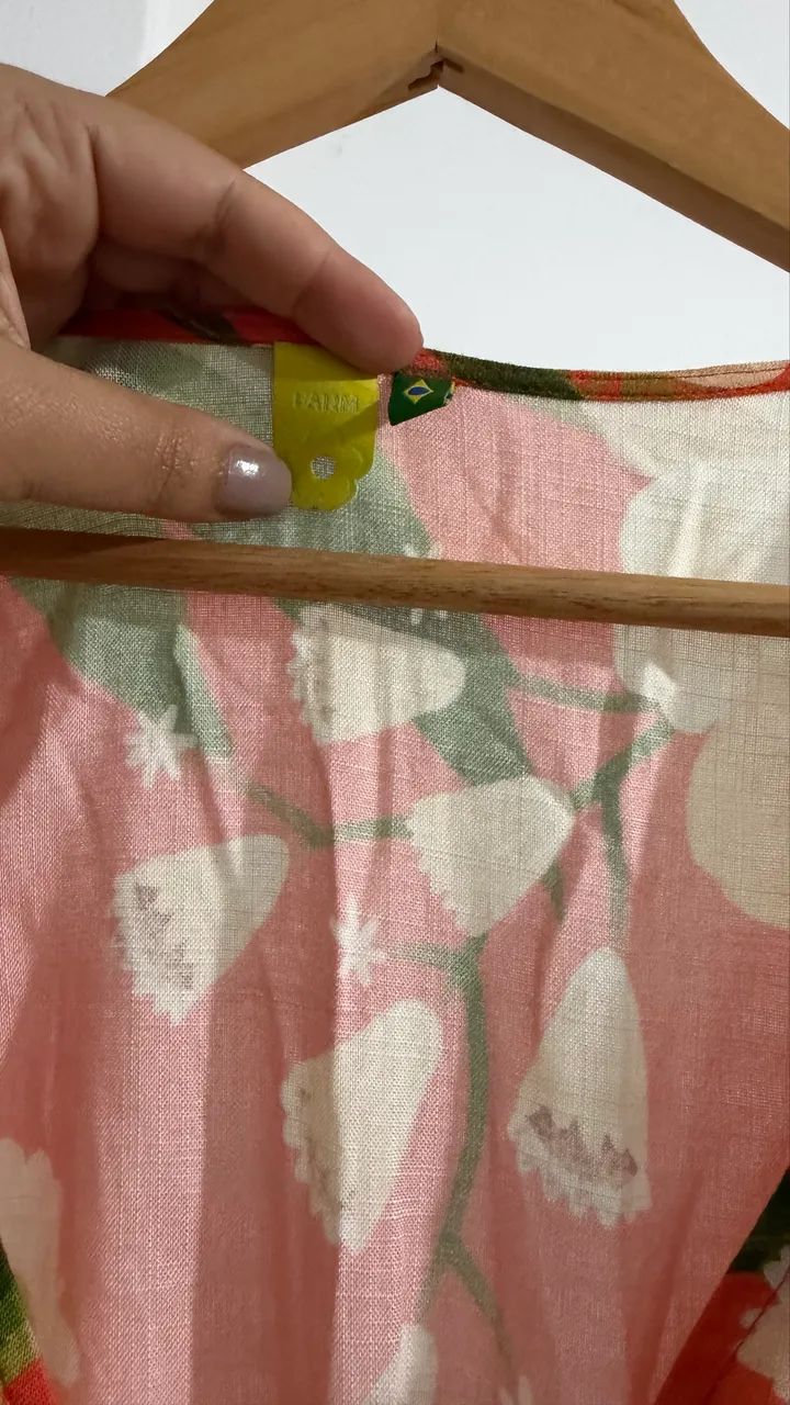 Vestido farm laranja  - Foto 2