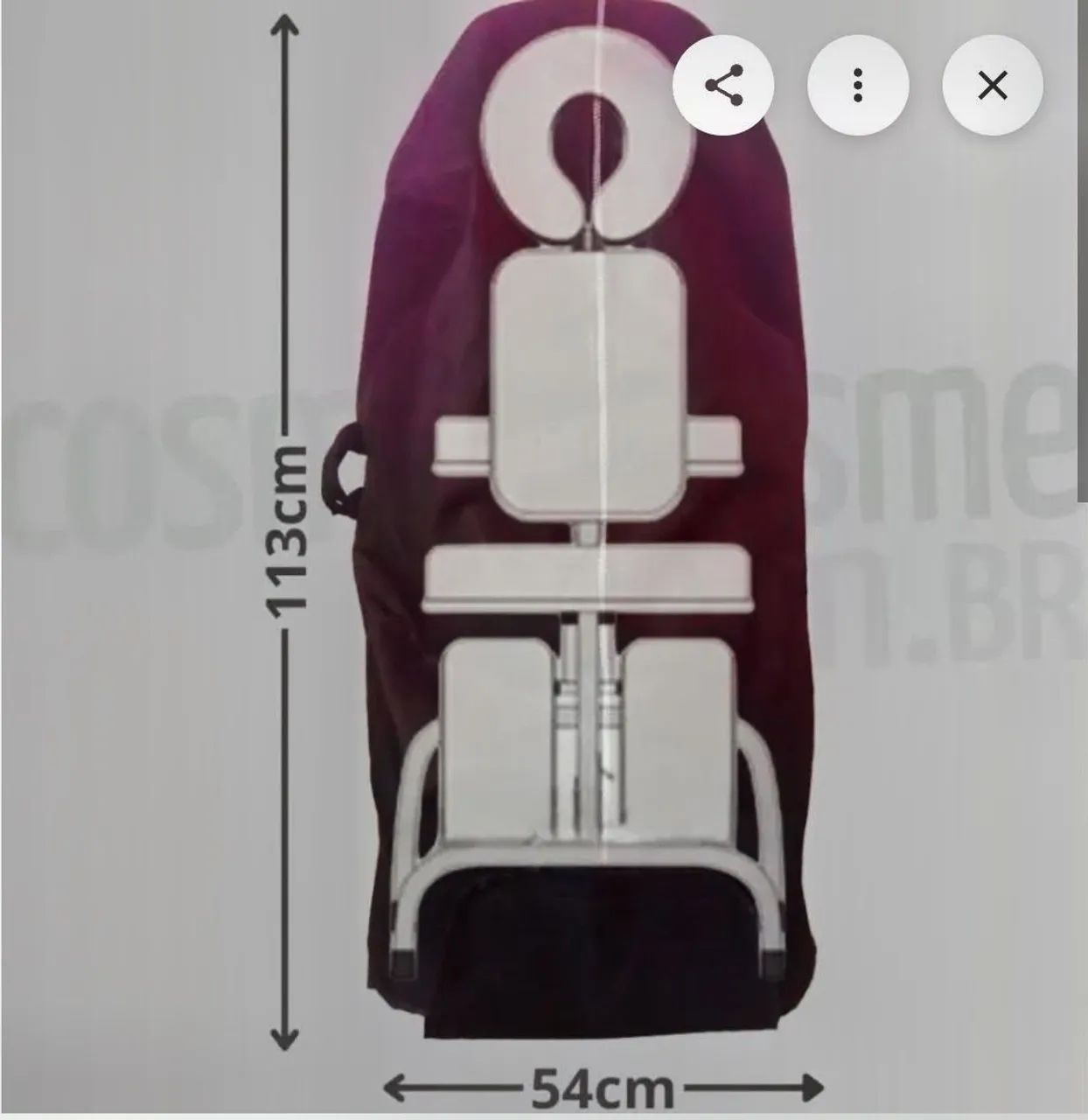 Cadeira de Quik Massage Legno - Foto 2