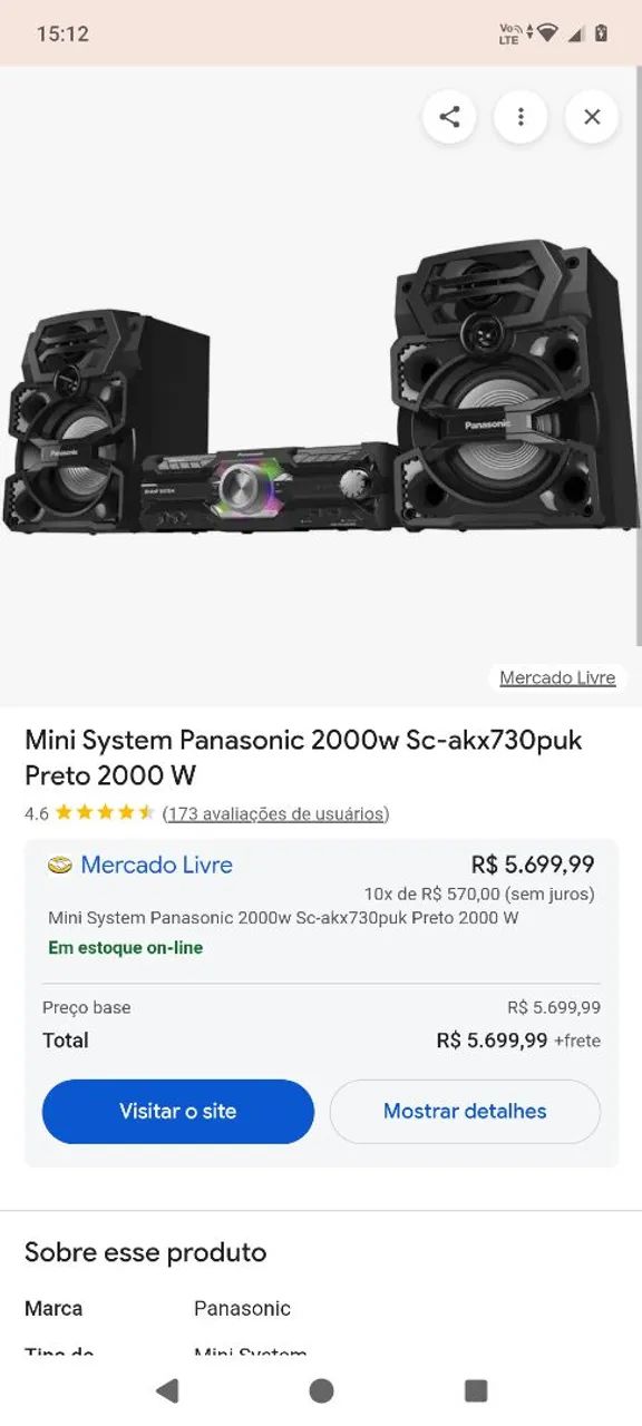 Som Panasonic  - Foto 2