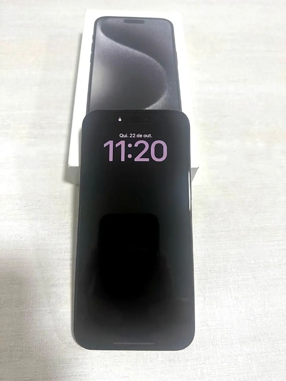 iPhone 15 Pro Max 256GB - Titânio Preto - Foto 2