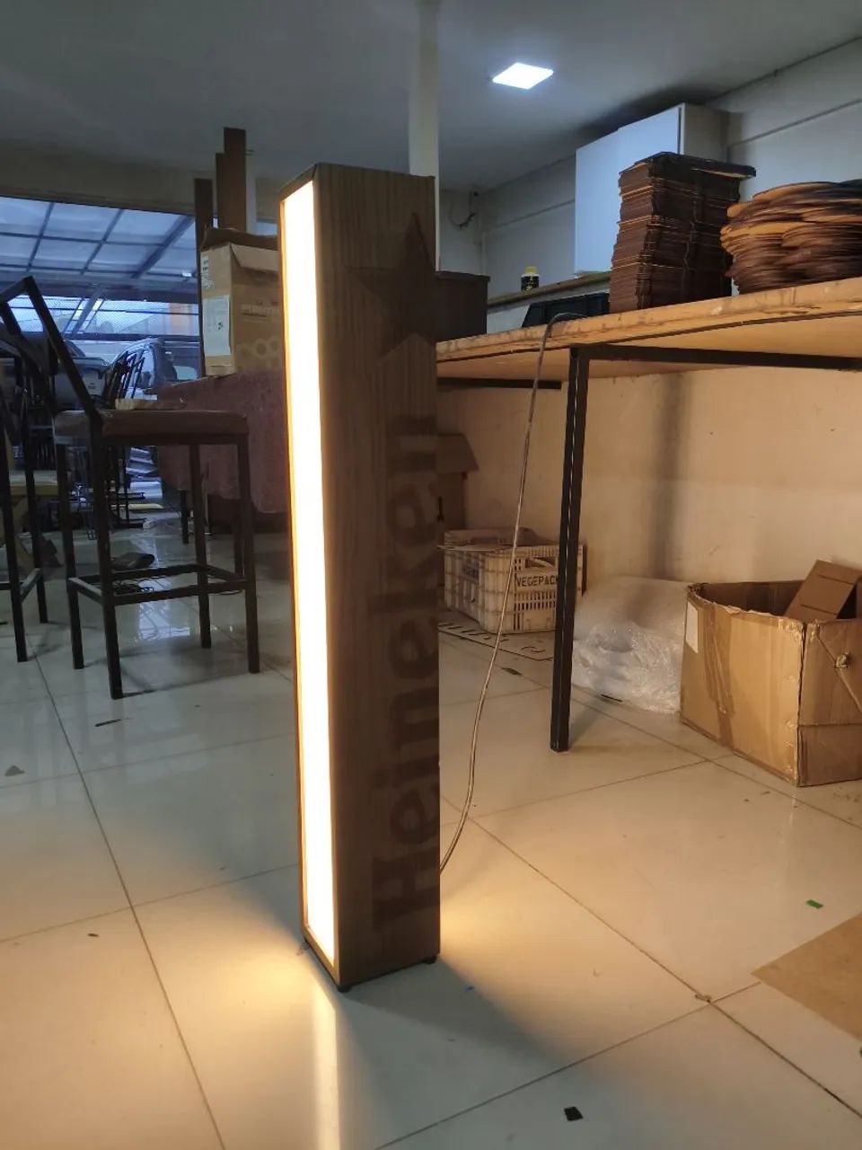 Totem iluminado Heineken  - Foto 3