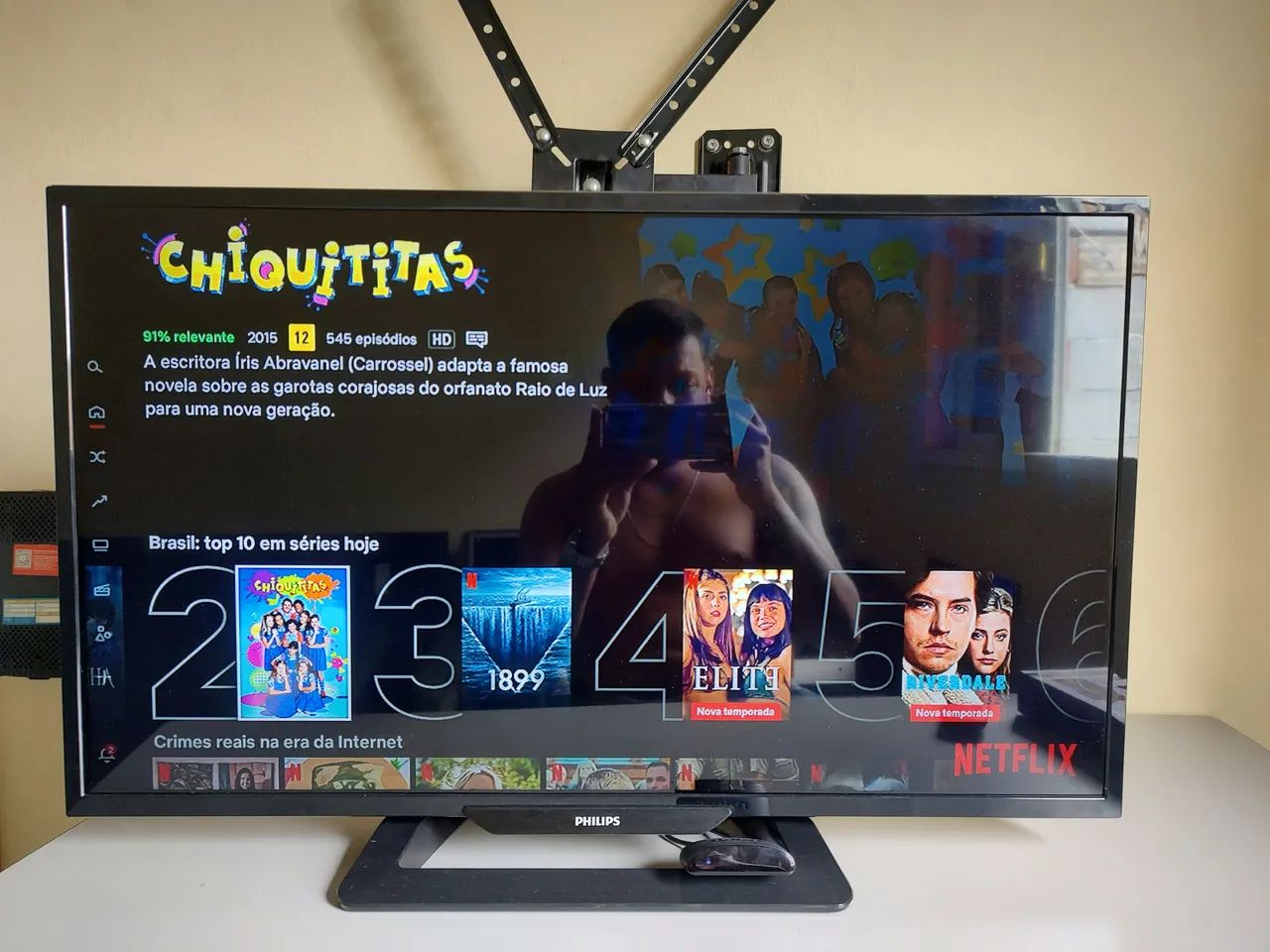 TV LED PHILIPS 32 POLEGADAS - NÃO É SMART!!  - Foto 2