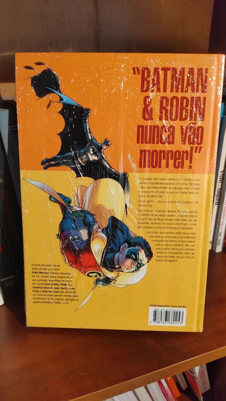 HQ Batman & Robin - Edição Definitiva - Vol. 1 - Morrison, Quitely - Panini (Lacrado) - Foto 2