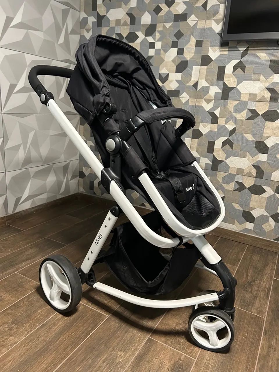 Carrinho bebê 1st safety 3 em 1