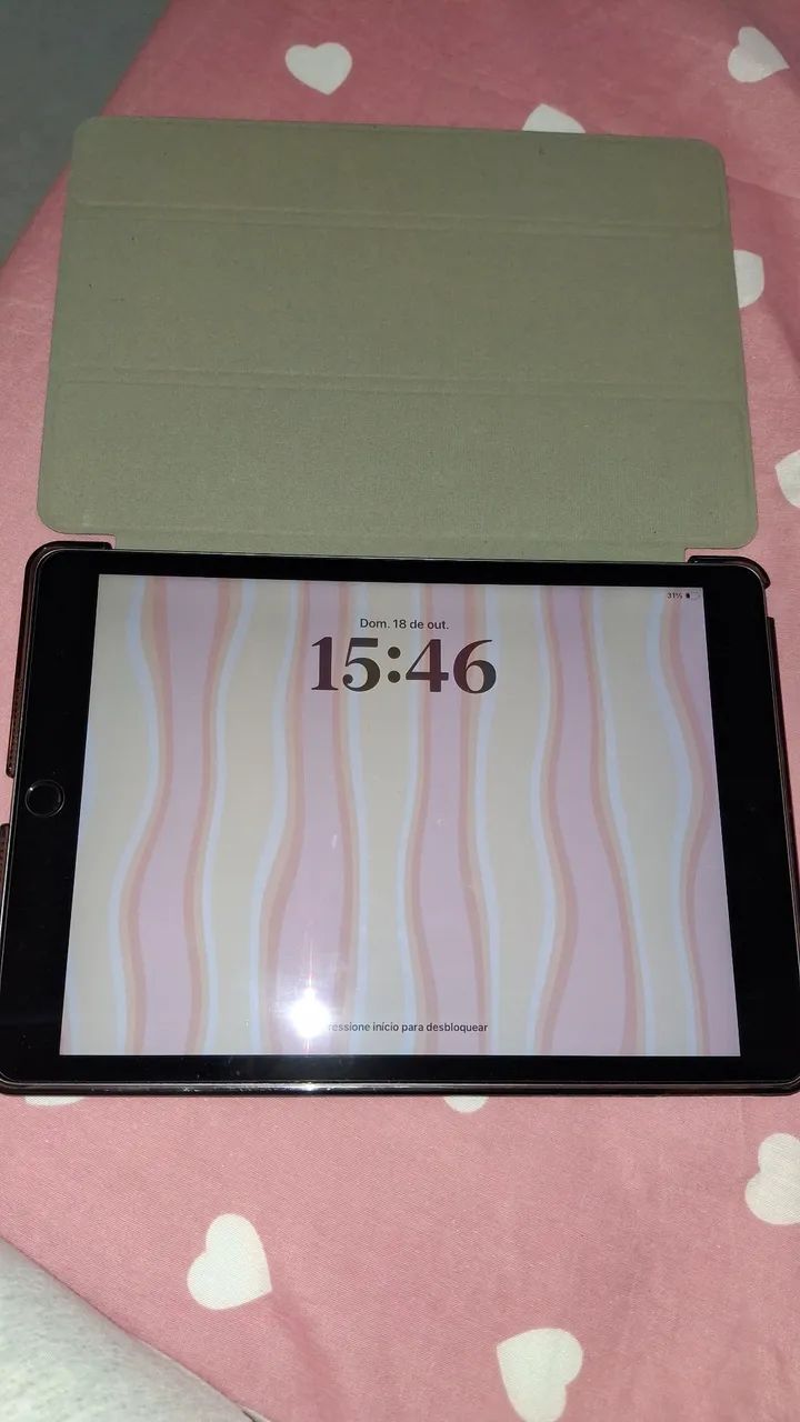 Tablet em efeito estado