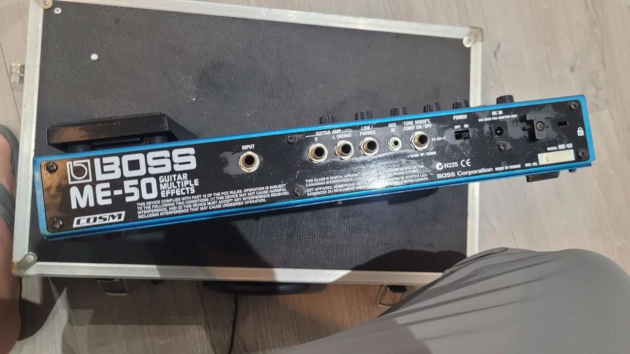 Pedaleira Boss ME-50 - Instrumentos musicais - Jardim Castilho