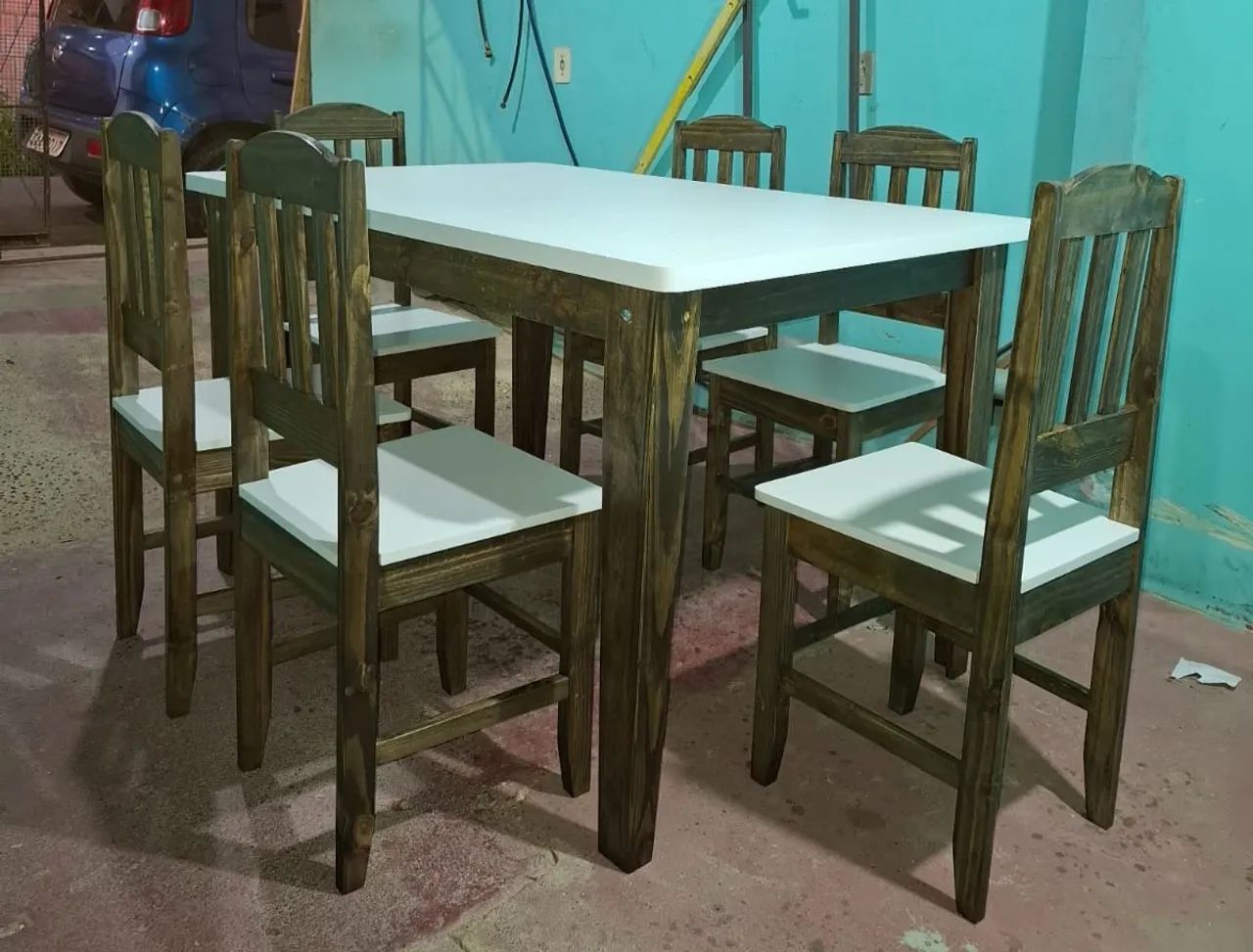 Mesa de jantar 6 cadeiras  - Foto 4