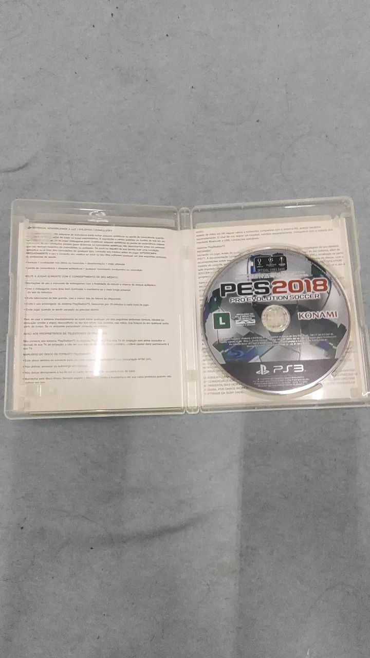 Jogo ps3 PES 2018 - Foto 2