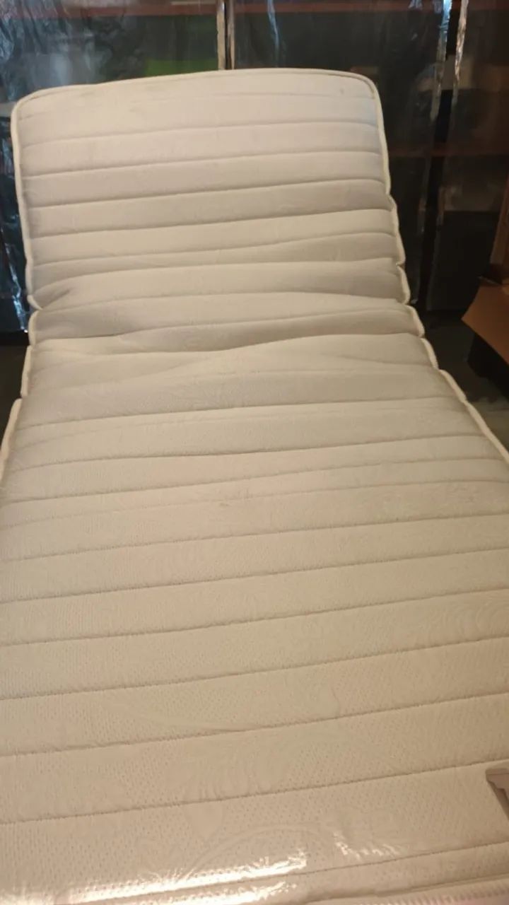 Cama articulada/ortopédica elétrica com base de molas independentes com colchão - Foto 4