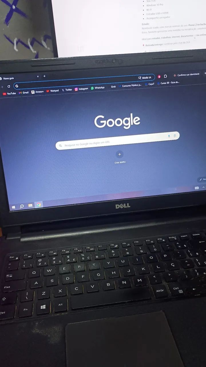 Notebook Dell Inspiron i3 6ª geração - 4GB RAM - Foto 2