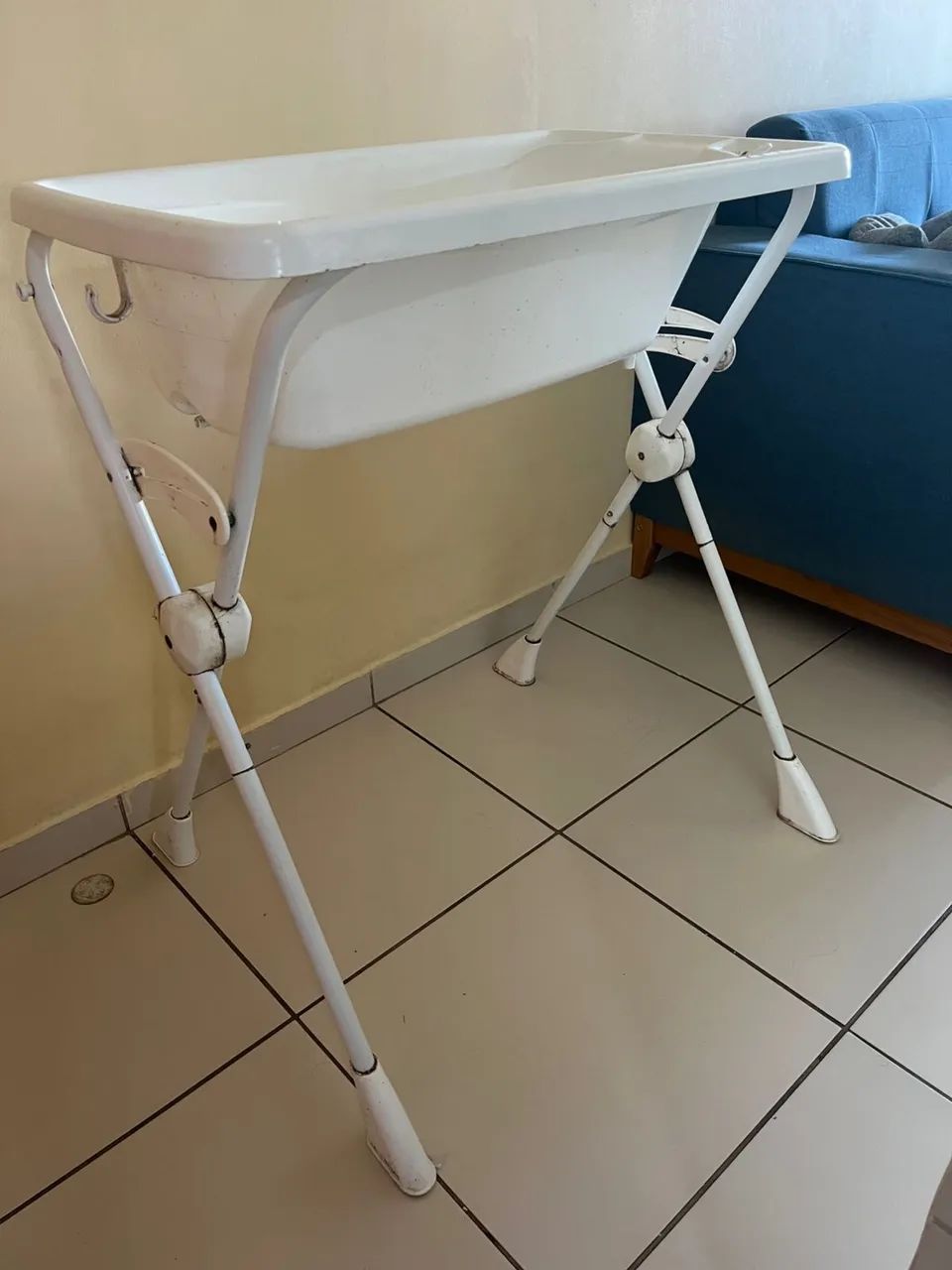Berço Mini Cama Moveis Peroba + Banheira - Foto 4