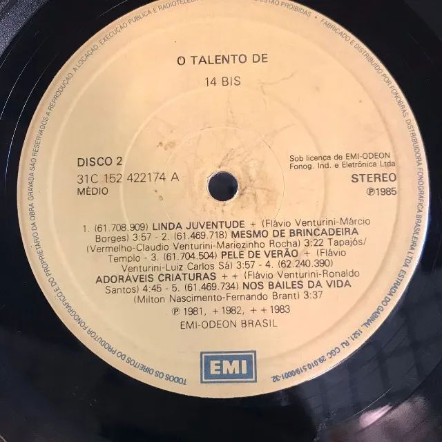 Lp vinil - o talento de 14 bis - Foto 2