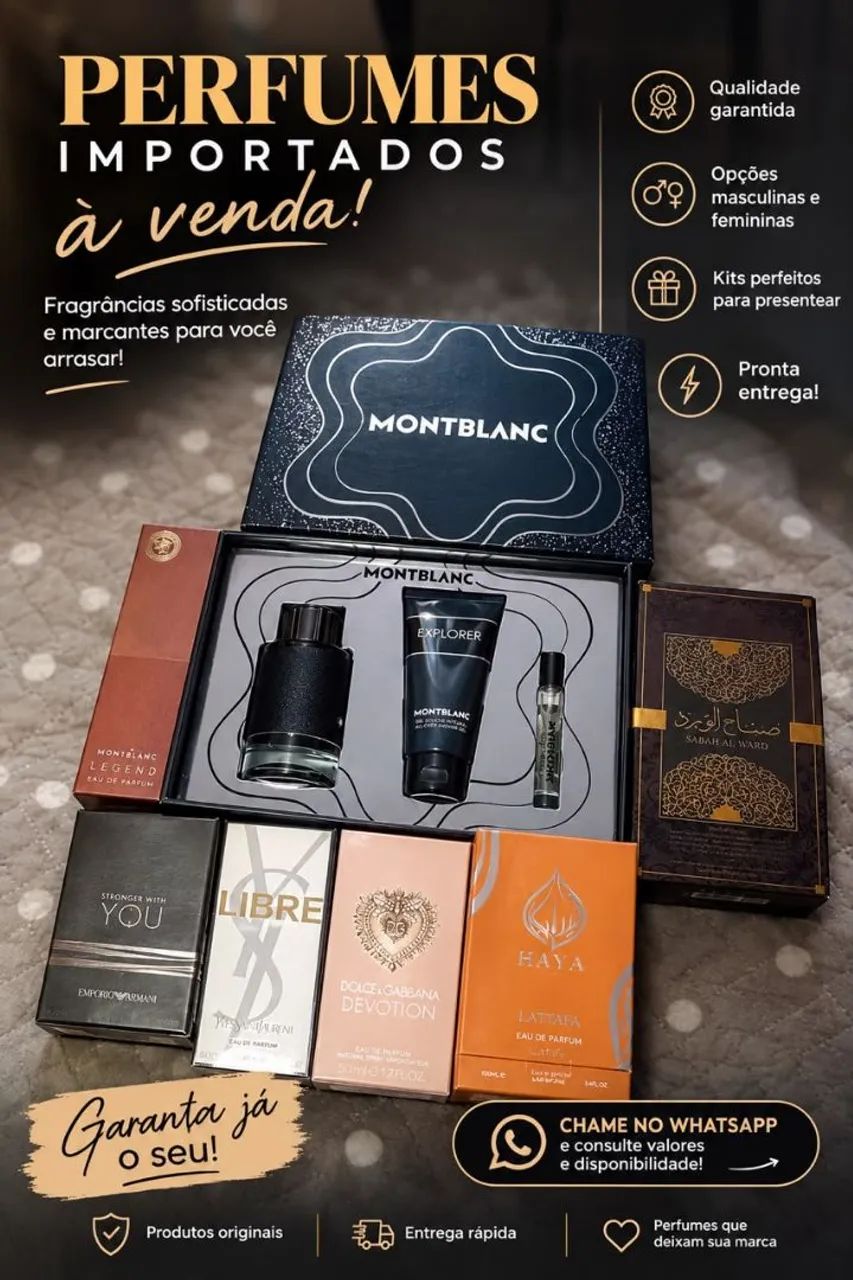Perfumes importados original vlw 