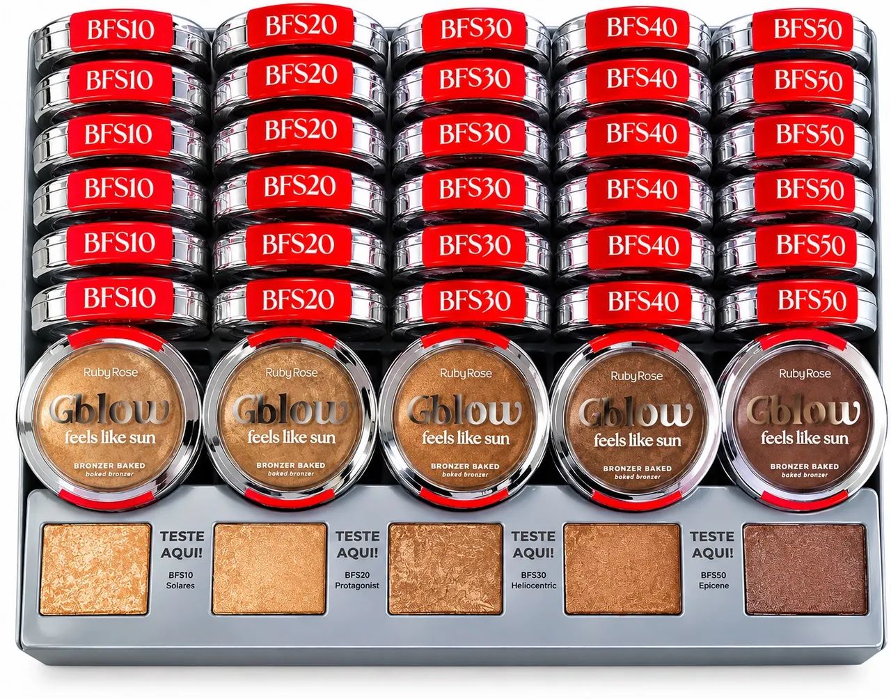 Bronzer Ruby Rose Glow - Feels Like Sun Baked - Tons BFS10 a BFS50
