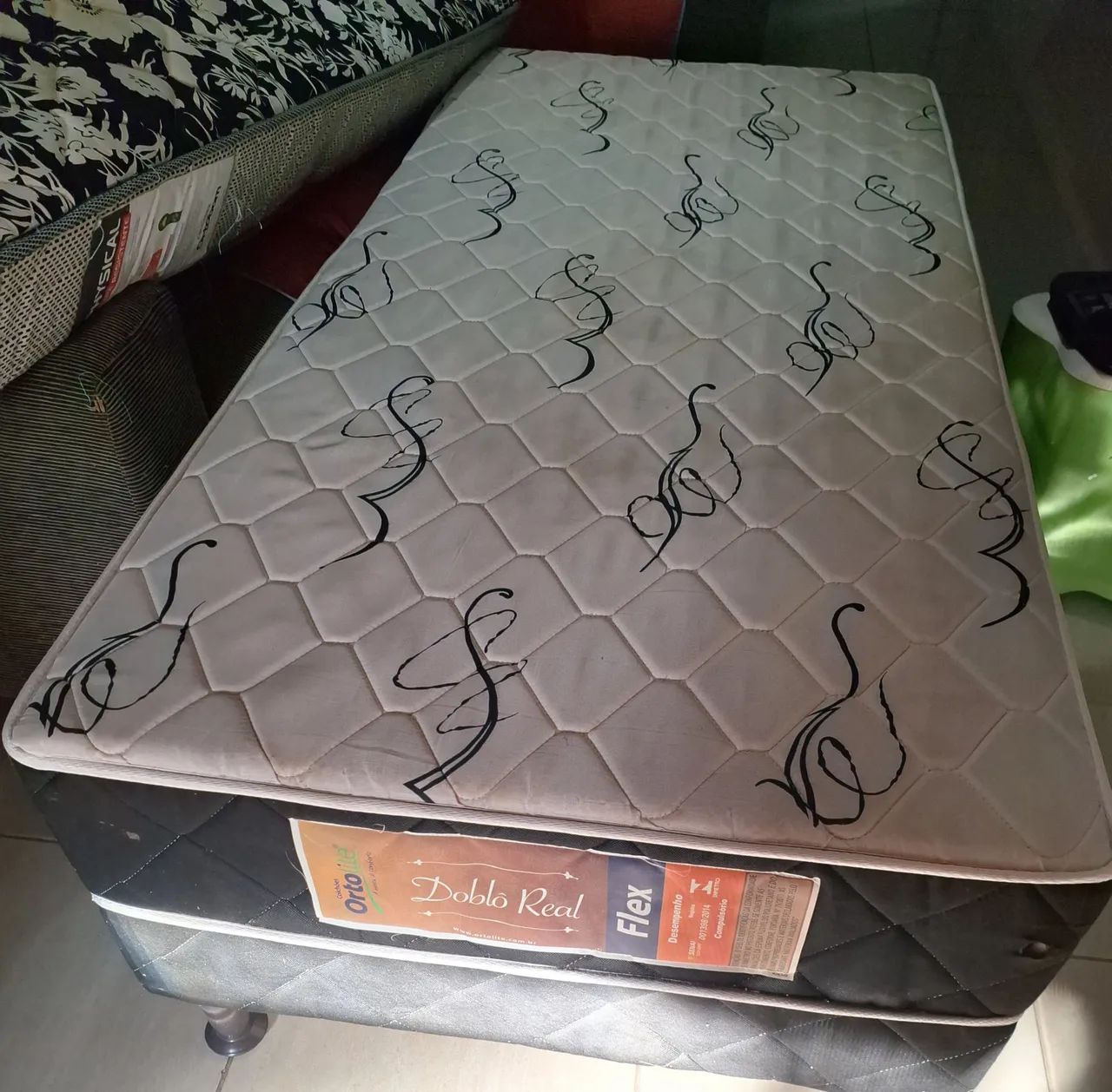 Cama box conjugada + Colchão Ortobom  - Foto 3